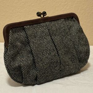J. Crew Vintage Wool Clutch - Brown / Grey